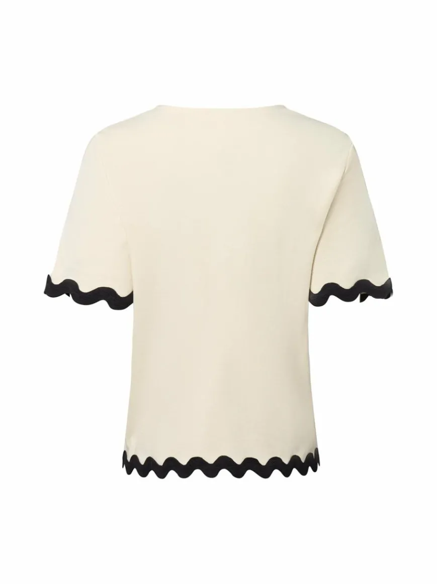 Vila Shirts & Tops*VICalisa sand schwarz uni